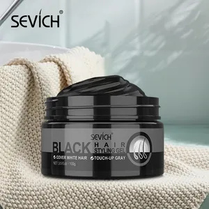 Échantillon gratuit Nouveaux produits Coloration Gel Noircir Gel Coiffage Crème Pour Cheveux Blancs