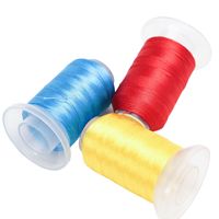 Ensemble de fil à broder 120D 80 couleurs 500m fil à broder en polyester haute résistance pour machines à broder à grande vitesse