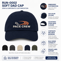 Gorra Dad Cap de Algodón Lavado de Perfil Bajo Estilo Urbano Unisex para Pedidos al por Mayor, Paquete Minorista para Compradores de Estilo de Vida Activo, Etiqueta Personalizada