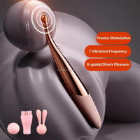 Punktgenaue Vibratoren für Frauen Großhandel Brustwarzen-Klitoris-Stimulator Vagina-Massagegerät Orgasmus-Klitoris-Sexspielzeug G-Punkt-Vibrator