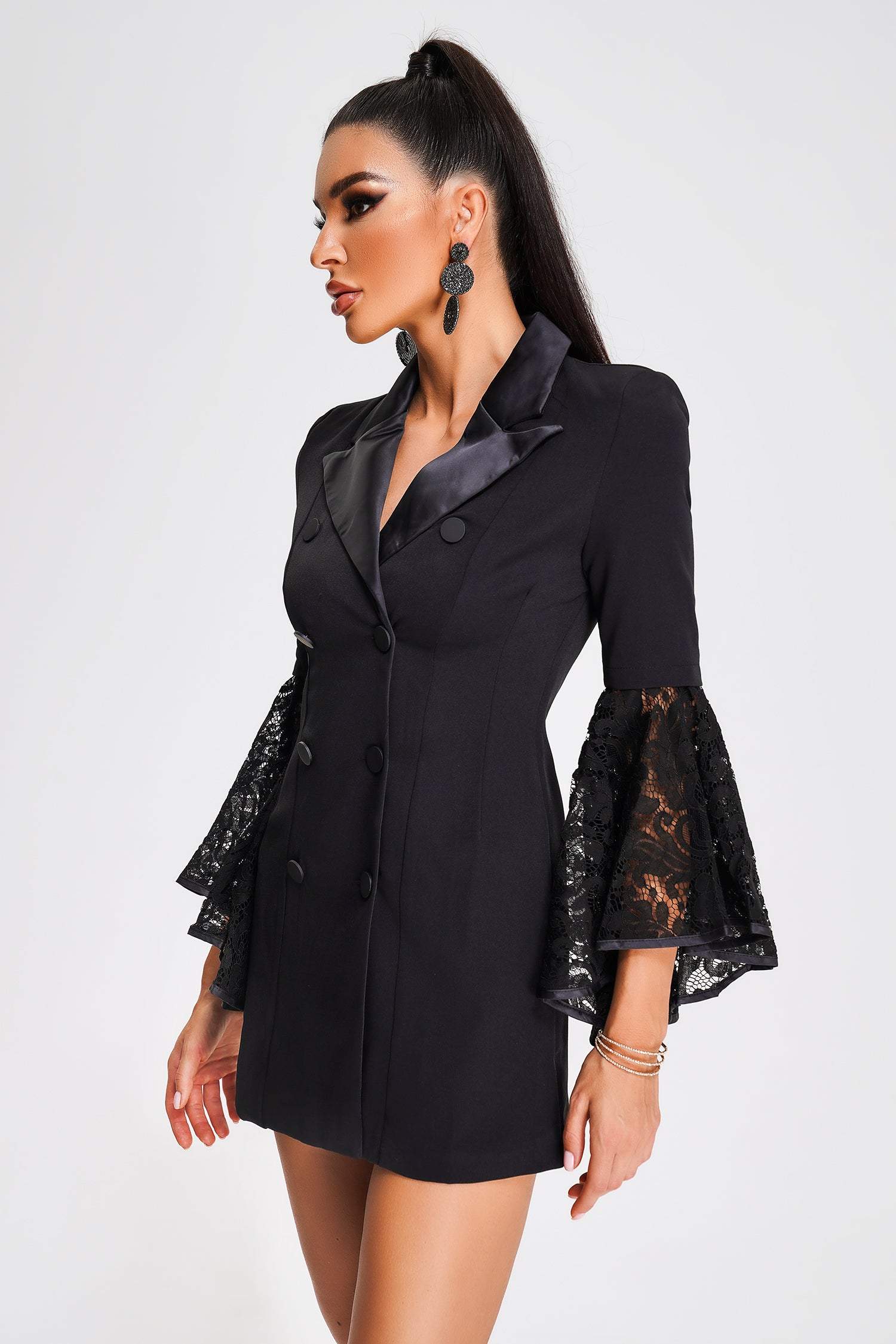 black mini work dress ENIGMA MINI DRESS | BLACK | Third Form | After Work Attire for Women | Shop  Dresses — THIRD FORM main image 0