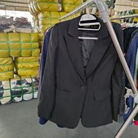 Costumes d'occasion pour hommes W18 de haute qualité, coupe ajustée, décontractés et professionnels, 90% propres, printemps-automne, vêtements de seconde main mixtes, vente chaude