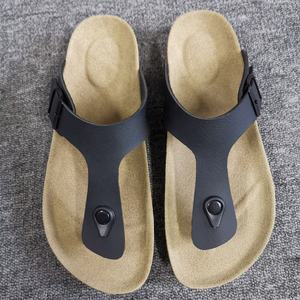 <span class=keywords><strong>Sandali</strong></span> infradito da <span class=keywords><strong>donna</strong></span> in vera pelle di alta qualità e confortevoli con soletta in sughero e supporto plantare, stile Birkenstock - Product Image 6