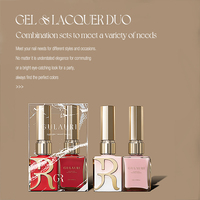 GULAURI Vernis à Ongles Longue Durée Séchage à l'Air Vernis à Ongles Pas Besoin de Durcir Texture Lisse Après Séchage Au Parfum De Rose