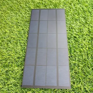China Paneles de energía fotovoltaica Solar Custom Mini Pet 5V Panel Solar 4W para cámara Panel solar Contacto trasero con punto de carga