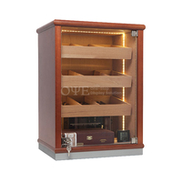 Vitrine à cigares en bois de luxe, grande capacité, présentoir, humidificateur, armoire à cigares