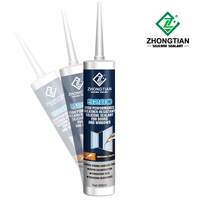 Ventes directes d'usine 3M 121 neutre blanc étanche à la moisissure Aquarium Silicone mastic colle 121 neutre adhésif joint verre