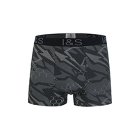 Boxers pour hommes de qualité supérieure, best-sellers, tissu tricoté personnalisé, doux pour la peau, respirant, motif flèche, sous-vêtements confortables