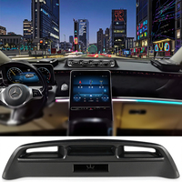 Monitor mobil GPS sistem ganda LCD 12.8 inci dengan Panel instrumen Digital koneksi USB untuk Vito S Maybach 2024 upgrade kendaraan