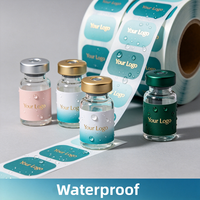 Étiquettes personnalisées imprimées pour flacons de peptides, autocollantes, résistantes au froid, pour emballages de bouteilles de cosmétiques et de soins de la peau à base de peptides