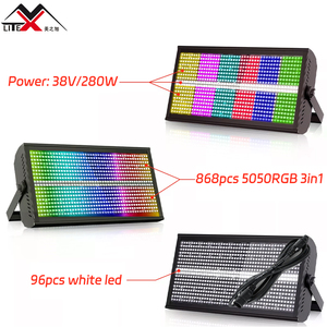 Nhà máy 8 + 8 LED Strobe ma trận ánh sáng sân khấu Led 1000 Wát Strobe ánh sáng màu - Product Image 3