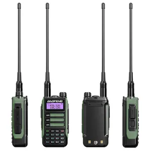 UV-16 BAOFENG Bộ Thu Phát Cầm Tay Mạnh Mẽ Pro V2 10W Với Bộ Đàm Tầm Xa Băng Tần Kép UHF VHF UV-5R Ham Radio Hai Chiều