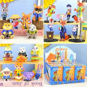 ฟิกเกอร์เซอร์ไพรส์ ซูโทเปีย 2 กระต่ายจูดี้ สุนัขจิ้งจอกนิค ของสะสมจากภาพยนตร์ ทำจาก PVC ของตกแต่ง - Product Image 3