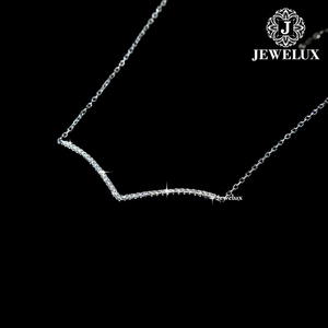 Bijoux de luxe très demandés, plaqués or, en argent 925, avec perles d'eau douce, breloques hip-hop en forme de croix, fournisseur indien Jewelux IGI - Product Image 3