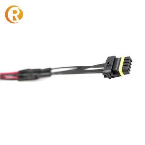 Черный цвет, маленькие электрические водонепроницаемый коннектор для кабеля, Ip68 разъем 2,4, 6-контактный переходник с внутренней для светодиодного светильника - Product Image 3