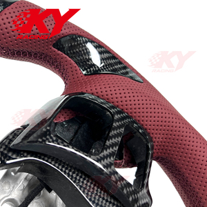 Volant sport en fibre de carbone avec LED et indicateur de régime pour Lexus IS ISF RC IS250 IS300 IS350 IS500 RC300 RC350 F NX - Product Image 3