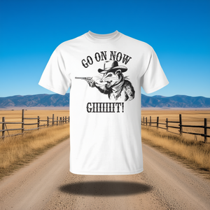 Camiseta Go On Now Git Vintage Cowboy Opossum Country Western - Product Image 3