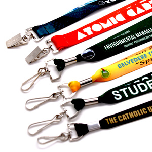 Cordón de poliéster con serigrafí<span class=keywords><strong>a</strong></span> profesional resistente al agua con gancho de metal, bueno para <span class=keywords><strong>viajes</strong></span> al aire libre - Product Image 5