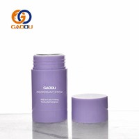 Tube de déodorant vide rechargeable en plastique torsadé personnalisé G&O Factory, avec impression sérigraphique, pour cosmétiques