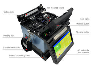 Comway A33 Ultra Portátil, Fusionadora de Fibra Óptica Manual con Calentamiento en 15s y Aceleración por GPU - Product Image 2