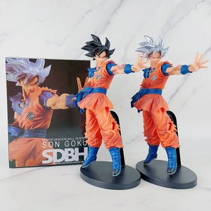 Figurines Son Goku Super Saiyan en PVC, 2 pièces/ensemble, figurines d'action <span class=keywords><strong>DBZ</strong></span>, best-seller <span class=keywords><strong>2023</strong></span> - Product Image 3
