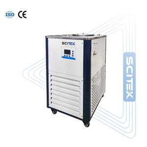 Circulateur de liquide de refroidissement basse température SCITEK, réfrigérant R22/R404, capteur de température PT100, bain en acier inoxydable, intelligent - Product Image 1