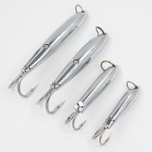 Esca da traina con doppio amo stampato per sgombri, tonni, squali e branzini per la pesca in mare - Product Image 6