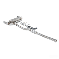 Sistema de Escape Catback Profesional de Acero Inoxidable GFC para Mitsubishi Lancer Evolution X EVO10 2.0T 2008-2015