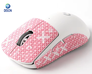 Deson เคสหนังนิ่มพิมพ์<span class=keywords><strong>ล</strong></span>ายกันลื่น/ครึ่งเมาส์สำหรับ <span class=keywords><strong>Logitech</strong></span> <span class=keywords><strong>G</strong></span> <span class=keywords><strong>Pro</strong></span> <span class=keywords><strong>x</strong></span> <span class=keywords><strong>superlight</strong></span> ผลิตภัณฑ์ยางสำหรับเล่นเกมไร้สาย - Product Image 4