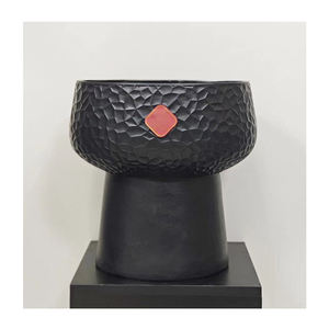 Macetas de arcilla de fibra redonda para jardín de casa <span class=keywords><strong>interior</strong></span>/exterior mate clásico moderno para decoración de <span class=keywords><strong>maceta</strong></span> elegante de Hotel - Product Image 1