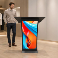 Mur vidéo LED intérieur 8K HDR10 avec système Novastar, écran flexible, SDK, pour utilisation en extérieur, en magasin, en ascenseur, à l'aéroport