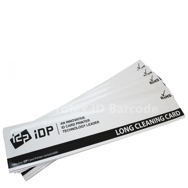 IDP Smart 659909 ID Card Printer Cleaning Kit Pack of 10 Cleaning Cards for Use with the IDP Smart 21 31 and 51 ID Card Printers