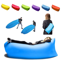 Accessoires de camping Canapé gonflable d'extérieur Canapé gonflable portable pliable Sac de couchage pour la plage et le camping en plein air