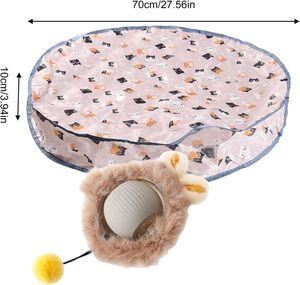 La palla giocattolo interattiva <span class=keywords><strong>del</strong></span> <span class=keywords><strong>gatto</strong></span> rotola rapidamente in una borsa; <span class=keywords><strong>Gioco</strong></span> <span class=keywords><strong>del</strong></span> <span class=keywords><strong>topo</strong></span> nascondino (palla non inclusa). - Product Image 6