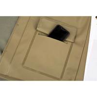 Anpassbarer wasserdichter PVC-Regenmantel mit Hose mit Kapuze, großer Taschen regenmantel Ingwer-Regenmantel, Großhandel, Angel golf ausrüstung