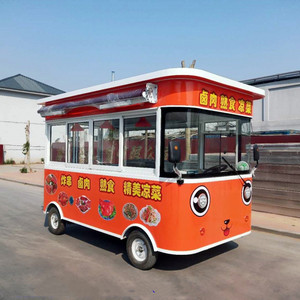 Hot Dog Citroën de crème glacée électrique personnalisé écologique Street Snack Catering Caravan Food Truck Trailer Cart - Product Image 2