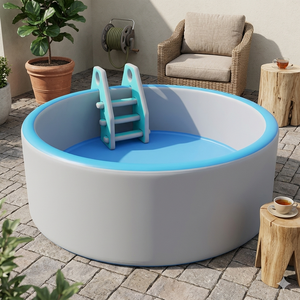 <span class=keywords><strong>Piscine</strong></span> gonflable rectangulaire en PVC de haute qualité OEM, durable, pour enfants, design géant Drop Stitch, portable et étanche - Product Image 1