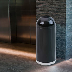 Poubelles de publicité commerciale OEM <span class=keywords><strong>Poubelle</strong></span> <span class=keywords><strong>ronde</strong></span> en métal écologique <span class=keywords><strong>Poubelle</strong></span> de lobby - Product Image 6