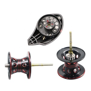 Carrete de Pesca Kw200 18+1Bb 305G, Metálico, Negro y Rojo, Carrete de Pesca de Lanzamiento con Señuelo, <span class=keywords><strong>Carretes</strong></span> de Pesca <span class=keywords><strong>Tica</strong></span> - Product Image 5