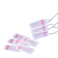 Étiquettes de câble en plastique de 72mm * 32mm Étiquettes de marqueurs d'identification pour attaches de câble