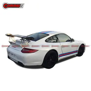 Factory Supply Real Carbon Fiber Race GT4 Stijl Auto Achter Spoiler Voor Porsche 997