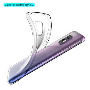 Bajo precio muy claro tpu caja del teléfono <span class=keywords><strong>móvil</strong></span> de silicona transparente funda para Xiaomi Redmi note 10X <span class=keywords><strong>5G</strong></span> - Product Image 2