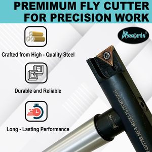Assorts 4 Fly Cutter Mt3 M12x1.75 Tcmt1604 Insert Tool For Cnc <b>Machining</b> Center - Product Image 5