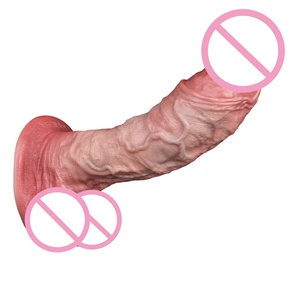 Dildo Ultra Realista con Bola Redonda Grande, Sensación de Piel Súper Real, Dildo de Silicona con Ventosa, Juguete Sexual de Pene con Manos Libres - Product Image 1