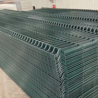 3D Paneelomheining Gegalvaniseerd Poedercoating Tuinbeveiliging Gelaste Draadgaas Omheining 3D Beveiligingsomheining