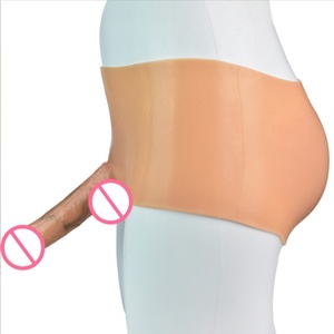 Silicone Leather Pants Wearing <b>Dildos</b> for Female Masturbation Orgasm Sex Toys Lesbian Wearing Silicone Pants Adults - Product Image 5