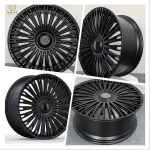 High Quality Forged Alloy Concave Wheel Multi-Spoke Car Chrome Wheel Polished New Available Sizes 30mm 45mm 50mm 120mm 165.1mm