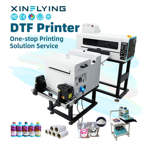 Impresora DTF de 30 cm para Venta al por Mayor en EE. UU., 2 Cabezales I1600, 5 Colores, Impresora DTF para Camisetas, con Servicio en Línea 24/7 - Product Image 1