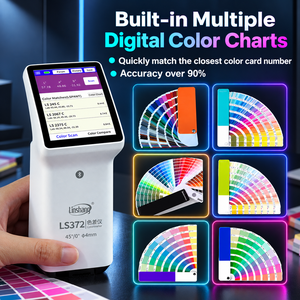LS372 เครื่องวัดสีหน้าจอสัมผัสความแม่นยำสูงสำหรับการพิมพ์บรรจุภัณฑ์กระดาษและการควบคุมคุณภาพสี - Product Image 1