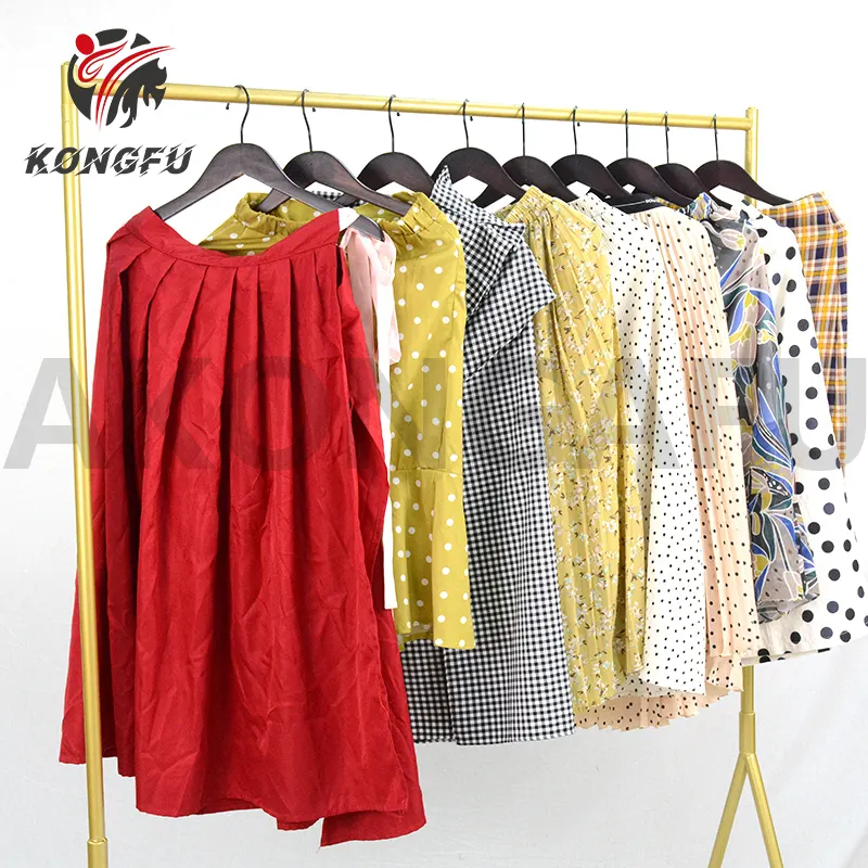 AKONGFU used women skirts used cotton skirts branded used clothes italy bal clothes second hand clothing